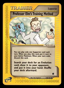 Professor Elm's Training Method 148/165 Expedition Card - Image 1