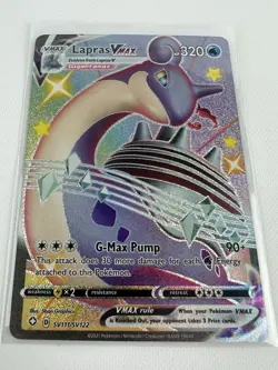 Pokemon Card TCG - Lapras VMAX SV111/SV122 - Shining Fates - Shiny Vault - NM - Image 1