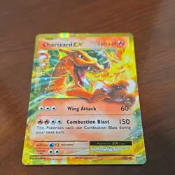 Pokemon Charizard EX 180 HP Ultra Rare Holo 12/108 Evolutions 2016 TCG Card - Image 1