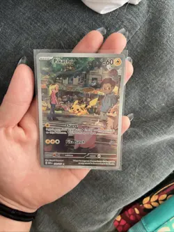 Pokemon Pikachu TCG 173/165 English Scarlet and Violet 151 Card Mint Condition - Image 1