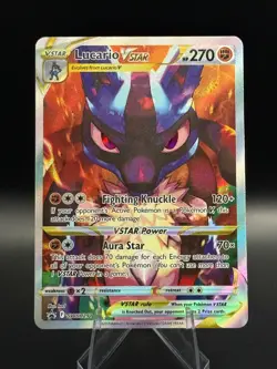 Lucario VSTAR SWSH291 SWSH: Sword & Shield Promo Cards Holo - Image 1