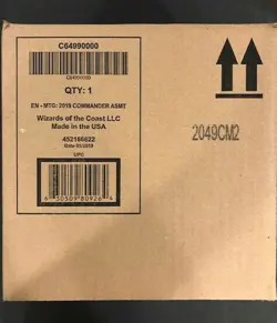 MTG Commander 2019 Set of 4 Decks Inner Case Magic the Gathering Factory Sealed 630509809264 - Image 2