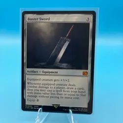 Buster Sword - #255 Regular - Final Fantasy - Mtg - Image 1
