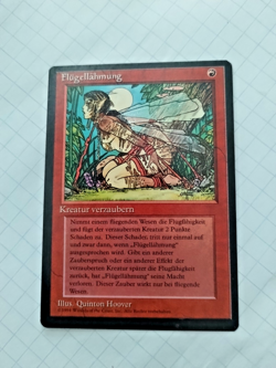MTG Earthbind (Flugellahmung) German FBB Regular Miscut - Uncirculated - Image 1