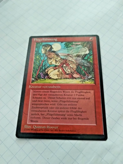 MTG Earthbind (Flugellahmung) German FBB Regular Miscut - Uncirculated - Image 2