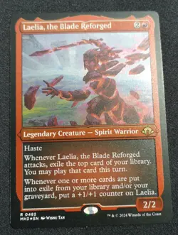 Laelia, The Blade Reforged - Etched Foil - MH3 - NM Unplayed - EN - 0482 - Image 1