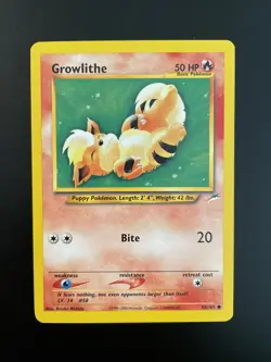 Growlithe 68/105 | Neo Destiny | Common | Pokemon TCG | Near Mint - Image 1