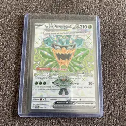 Teal Mask Ogerpon ex 190/167 Twilight Masquerade Full Art Pokemon TCG NM/MINT - Image 1