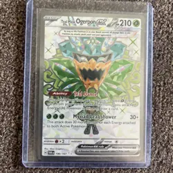 Teal Mask Ogerpon ex 190/167 Twilight Masquerade Full Art Pokemon TCG NM/MINT - Image 2