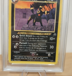 Pokemon 2001 Umbreon Neo Discovery 32/75 PSA 4 - Image 5