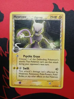 Pokemon Mewtwo Delta Species 24/110 Non-Holo See Pics & Description. - Image 1