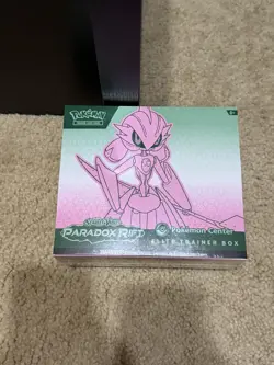 Paradox Rift Pokemon Center ETB Elite Trainer Box Iron Valiant Factory Sealed - Image 1
