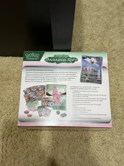 Paradox Rift Pokemon Center ETB Elite Trainer Box Iron Valiant Factory Sealed - Image 2