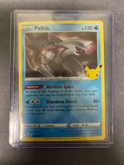 Pokemon TCG Palkia 4/25 Celebrations Near Mint (NM) - Image 1