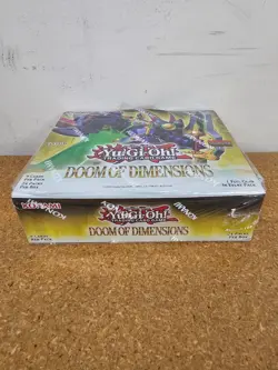 Konami - Yugioh: Doom of Dimensions Booster Box SEALED 1st Edition - Image 2