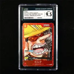 CGC 9.5 MINT+ 2023 One Piece JPN Usopp ST01-002 C (Alt Art) - Image 1