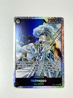 Helmeppo SR OP11-092 A Fist of Divine Speed One Piece English NM - Image 1