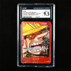 CGC 9.5 MINT+ 2023 One Piece JPN Usopp ST01-002 C (Alt Art) - Image 1