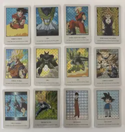 Dragon Ball Z Hero Collection FULL PRISM SET 12 CARDS Holo Complete Pack Fresh - Image 1