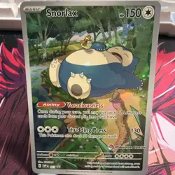 Snorlax 051 (Pokemon Center Exclusive) SV: Scarlet & Violet Promo Card - Image 1