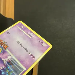 Mewtwo #9 2009 Pokemon Rumble Card Mewtwo 9/16 - NM HUGE SWIRL & HOLO BLEED - Image 3