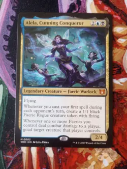Alela, Cunning Conqueror - MTG - Commander: Wilds of Eldraine - WOC - NM - Image 1