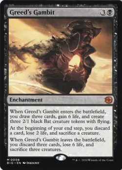 Greed's Gambit Outlaws of Thunder Junction: The Big Score Normal NM 8 - Image 1