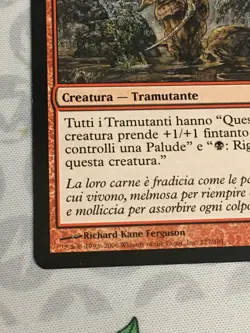 D1239 MAGIC GATHERING TIME SPIRAL SEDGE SLIVER #177 LP RARE ITALIAN - Image 4