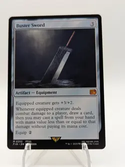 Magic: The Gathering -FINAL FANTASY- Buster Sword (MYTHIC) #255 - Image 1