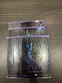 PHYREXIAN OIL SLICK - ALL LANDS- FULL DRAFT SET (9 Of Each RAISED TEXTURED FOIL) - Image 3