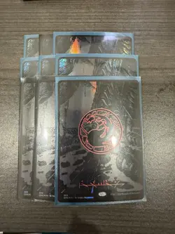 PHYREXIAN OIL SLICK - ALL LANDS- FULL DRAFT SET (9 Of Each RAISED TEXTURED FOIL) - Image 4