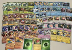 Pokemon Scarlet And Violet 151 Holo And Reverse Holo Bulk 74 Card Lot NM - Image 1
