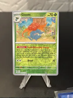 Gloom Reverse Holo Uncommon SV: Scarlet & Violet 151 044/165 NM Pokemon NM - Image 1