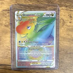 Pokemon Dragonite VSTAR Secret Rare Holo Lot 2 Cards English & Japanese - Image 3
