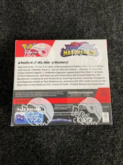 POKEMON TCG Scarlet & Violet—Twilight Masquerade Booster Display Box, Worn Box - Image 2