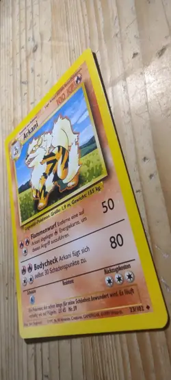 (Ex) 🐾 Arkani 24/102 Basis Set Rare Pokemon Karten TCG Deutsch 🇩🇪 - Image 4