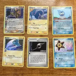Ex Delta Species Pokemon Lot- Ditto Pikachu 63/113, Holos and Reverse Holos - Image 4