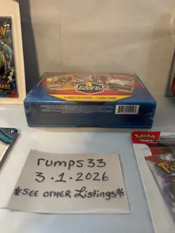 Pokemon 4 Pack Power Box + Sealed lot large , blisters, tin, and more - Image 5