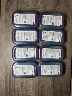 *EMPTY* Pokemon Prismatic Evolution Mini Tin Set - Including ART and COINS. - Image 3