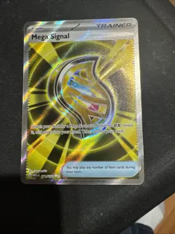 Mega Signal 171/132 M1s: Mega Evolutions Holo Pokemon English - Image 1