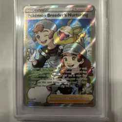 Pokemon Breeders Nurturing 188/189. GEM MINT PSA 10. (SWSH Darkness Ablaze) - Image 2