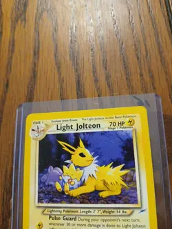 2000 Pokemon Neo Destiny Light Jolteon - Image 2