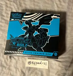 Pokemon TCG: Black Bolt & White Flare Elite Trainer Boxes ETB Set Factory Sealed - Image 4