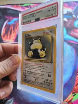 Pokemon Vintage- Snorlax #11 holo EN PSA 6 (EX-MT)Jungle Set - Image 4
