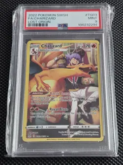 CHARIZARD #TG03 - Graded PSA 9 - 2022 Pokemon SWSH - LOST ORIGIN - Image 1