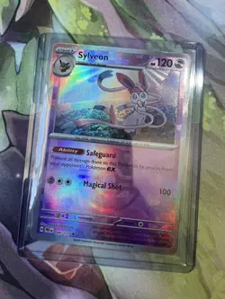 Pokemon Sylveon Master Ball (2025) Sv: Prismatic Evolutions 040/131 Rare Holo - Image 1