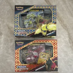 Pokemon Crown Zenith Regieleki V & Regidrago V Collection Kits 2 Exclusive - Image 1