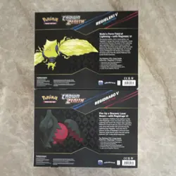 Pokemon Crown Zenith Regieleki V & Regidrago V Collection Kits 2 Exclusive - Image 4