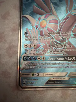 Palkia GX 119/131 Full Art Holo Pokemon Sm-Forbidden Light (LP) - Image 5