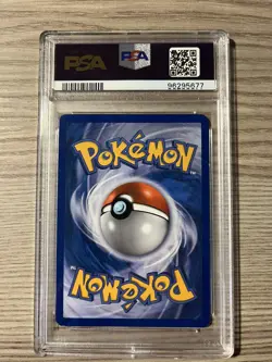 2010 POKEMON HEARTGOLD & SOULSILVER #110 TYPHLOSION-HOLO PSA 7 - Image 3